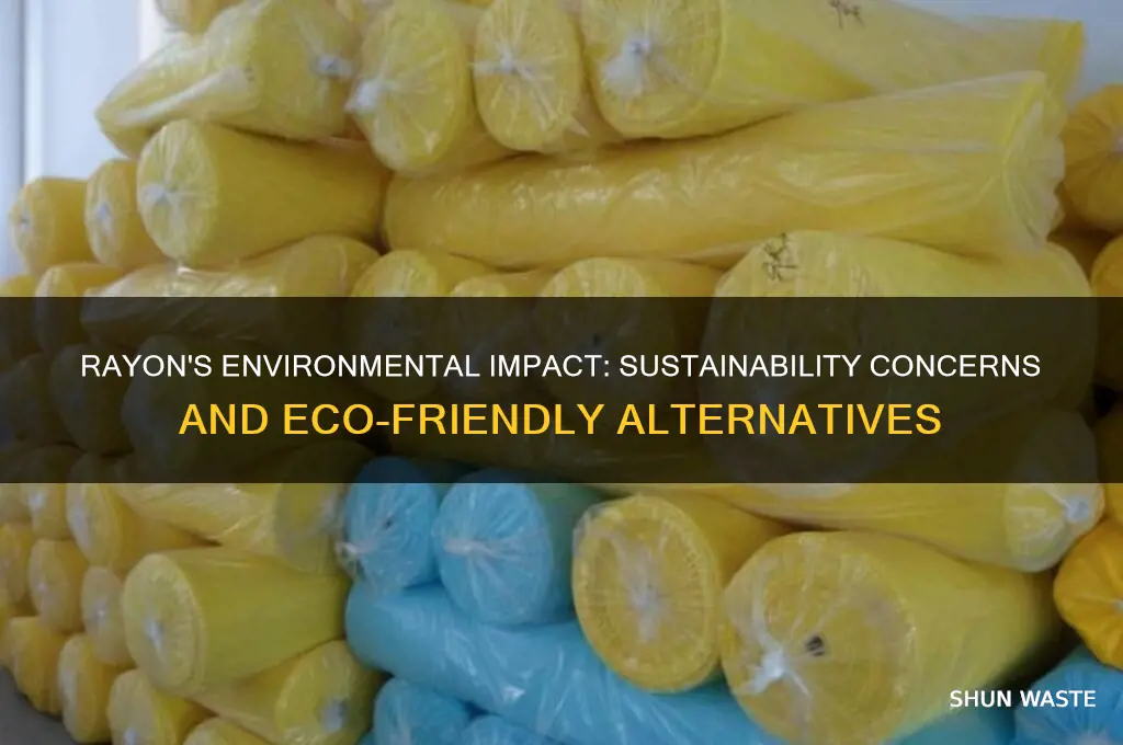 how does rayon affect the environment
