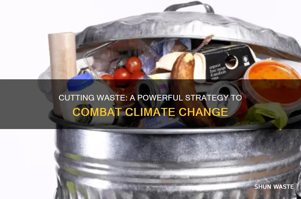 how does reducing waste help climate change