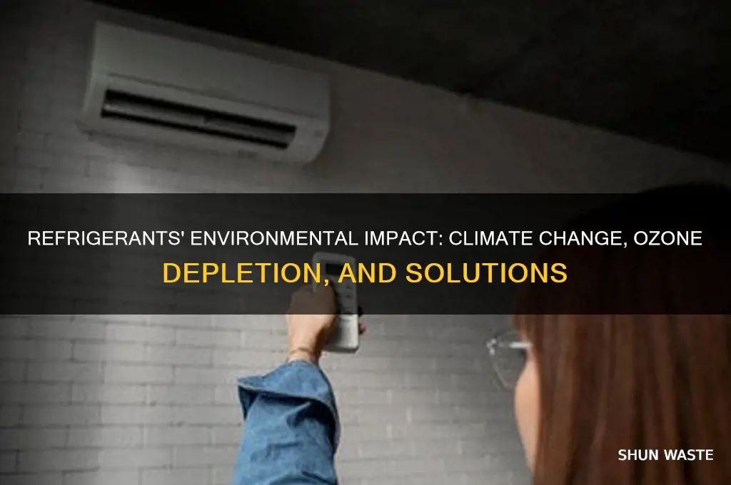 how does refrigerants impact the environment