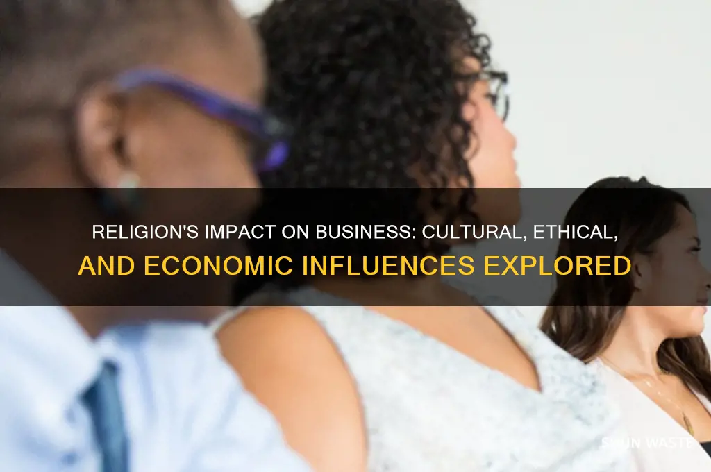 how does religion affect the business environment