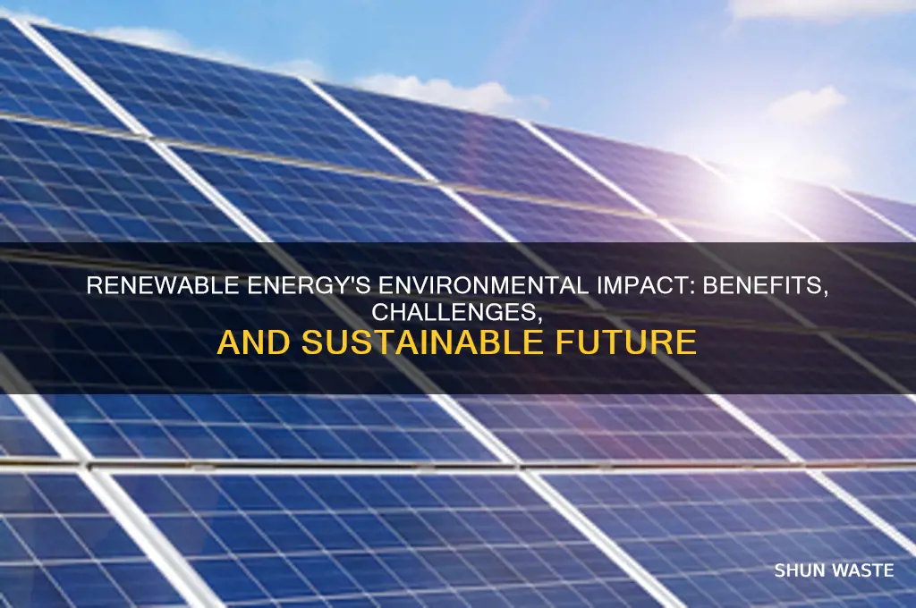 how does renewable energy impact the environment