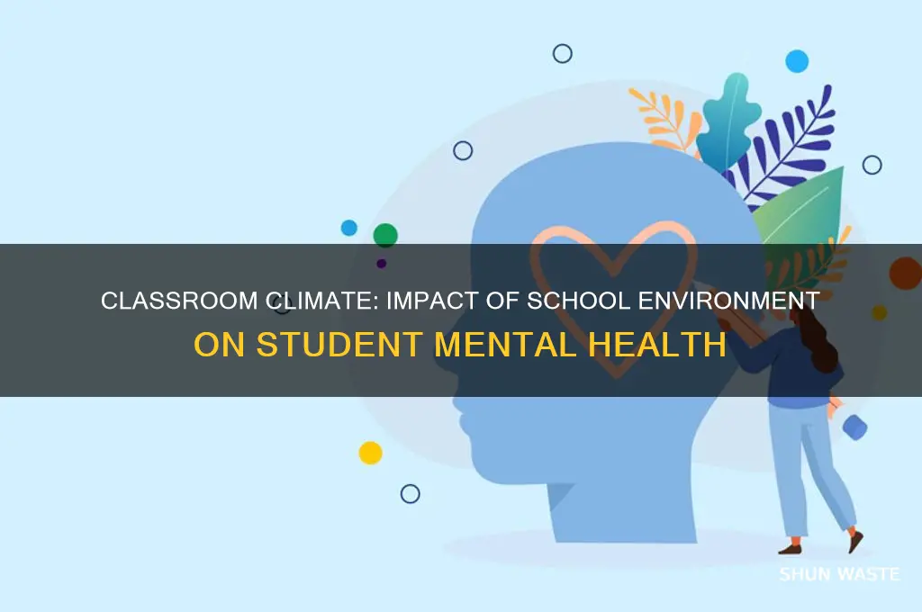 how does school environment affect mental health of students