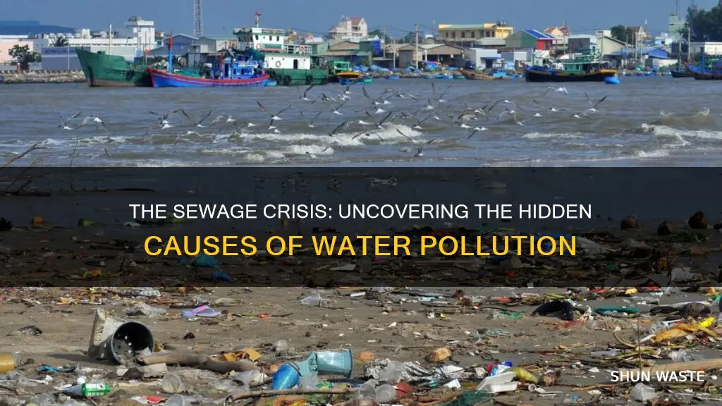 how does sewege causes of water pollution