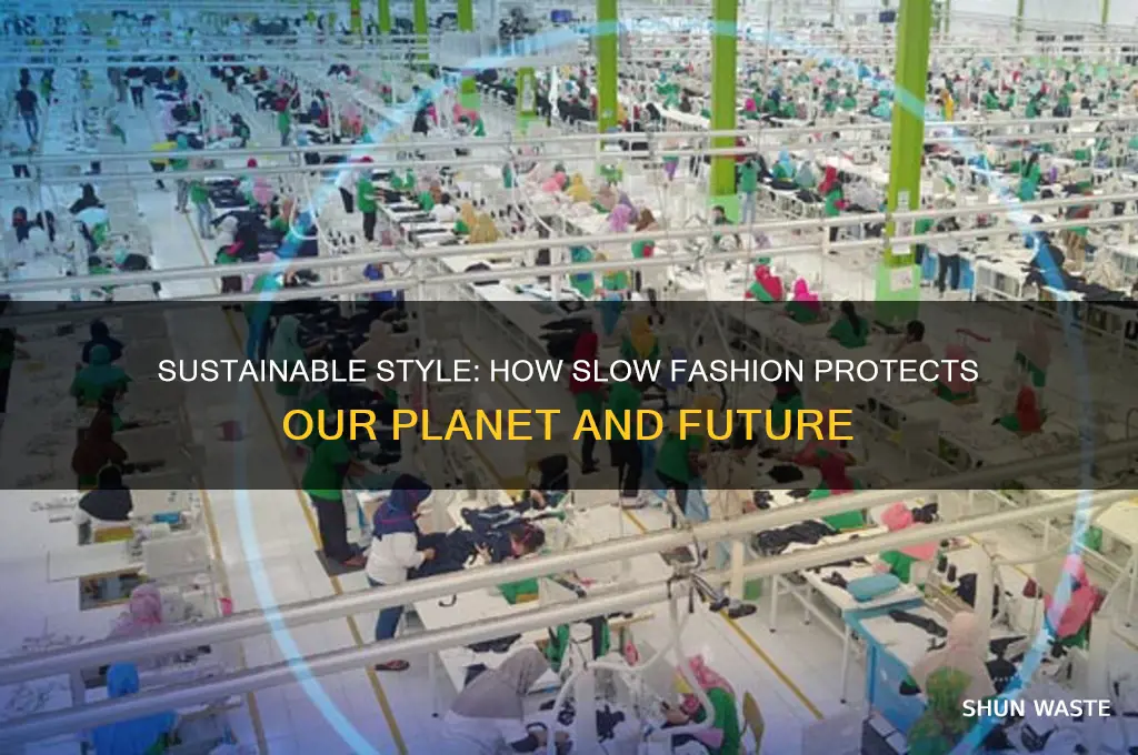 how does slow fashion help the environment