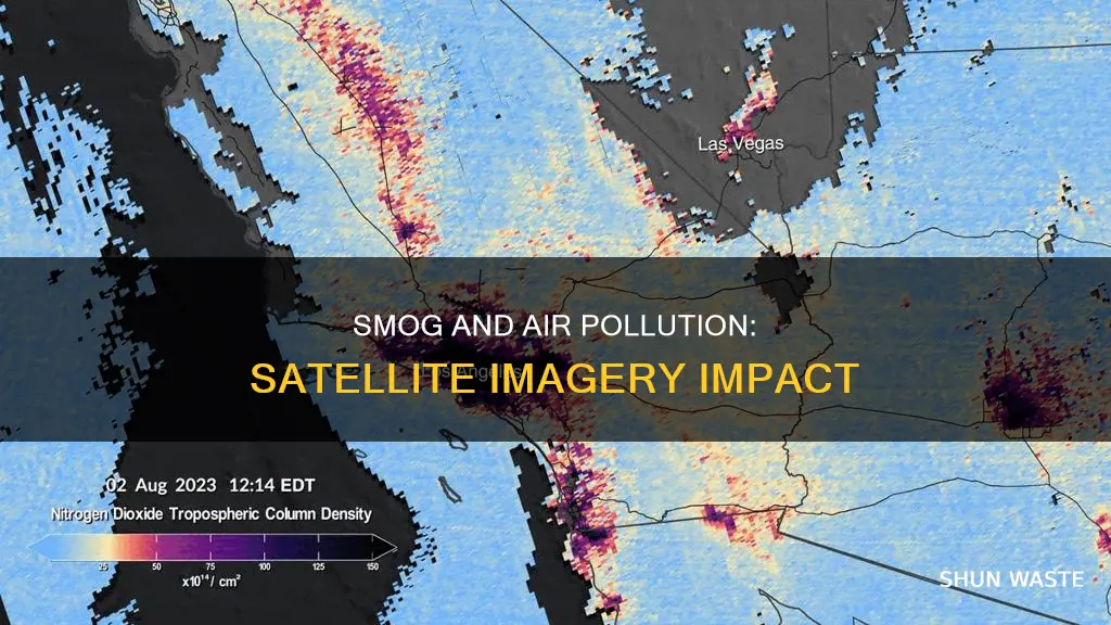 how does smog and air pollution affect satellite imagery