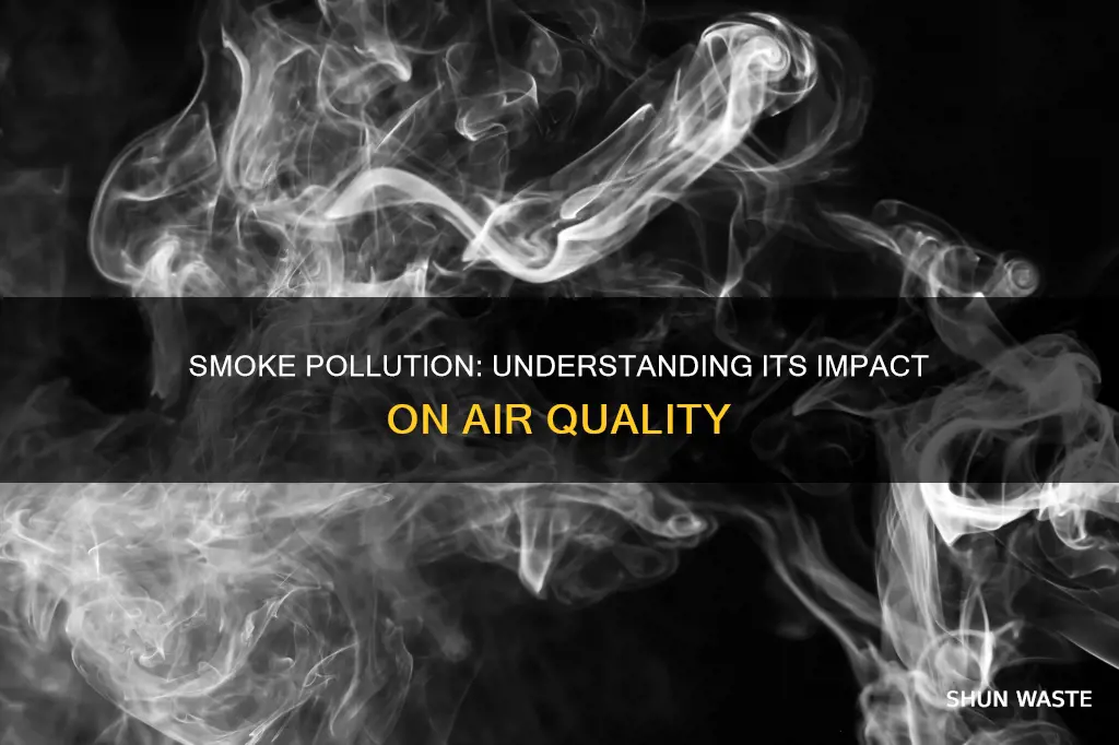 how does smoke pollute the air