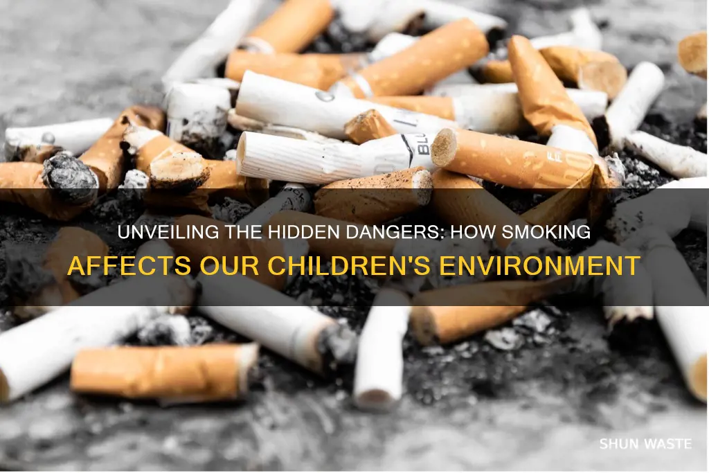 how does smoking cause pollution for children