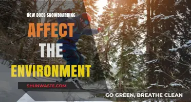 Snowboarding's Environmental Impact: Slopes, Sustainability, and Climate Change Concerns