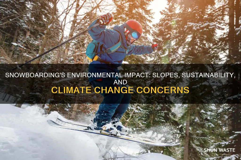 how does snowboarding affect the environment