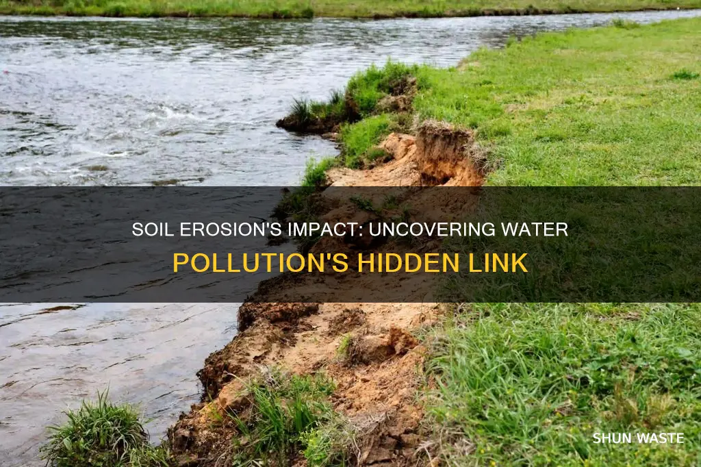 how does soil erosion cause water pollution