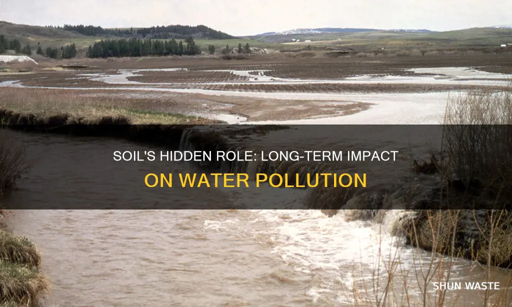 how does soil long term effect water pollution