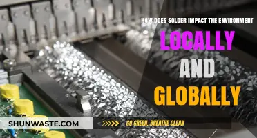 Solder's Environmental Impact: Local and Global Consequences Explored