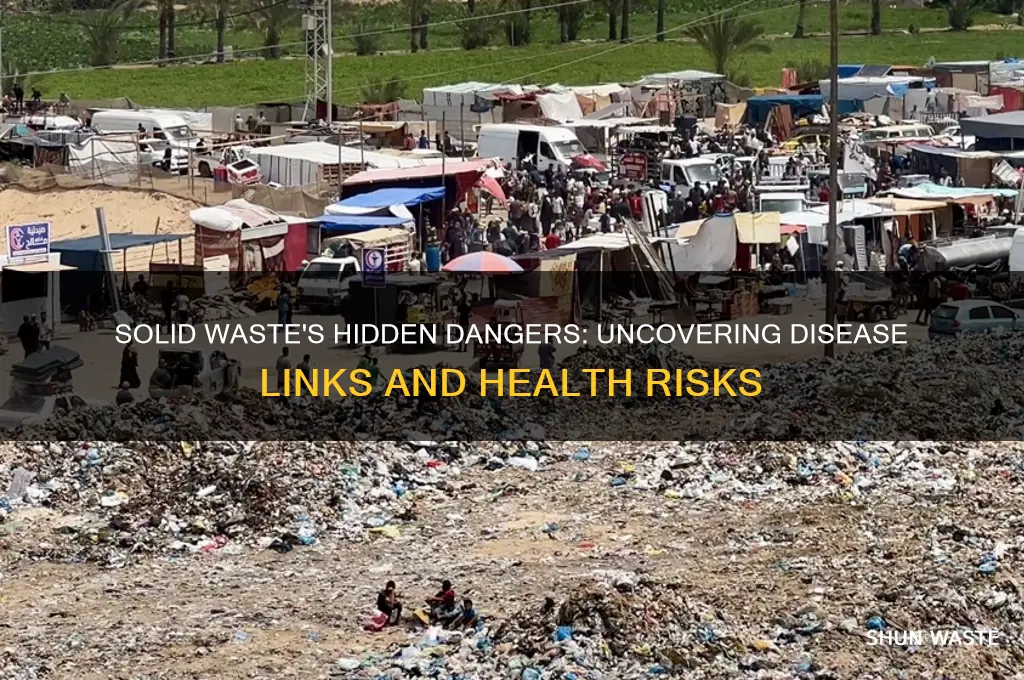 how does solid waste contribute to diseases