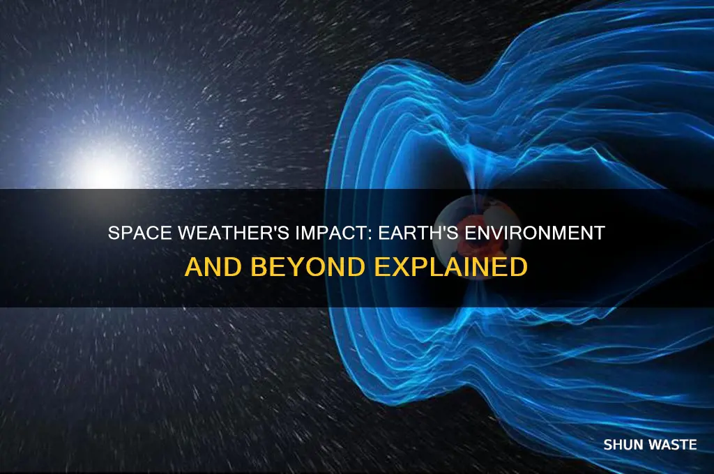 how does space weather affect earth including its space environment
