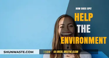 Spit's Surprising Role: How Saliva Benefits Our Environment Naturally
