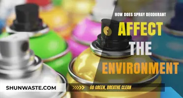 Spray Deodorant's Environmental Impact: Uncovering the Hidden Ecological Consequences