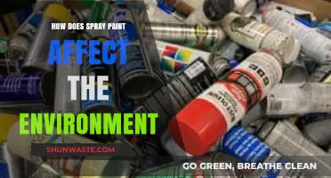 Spray Paint's Environmental Impact: Pollution, Health Risks, and Sustainable Alternatives