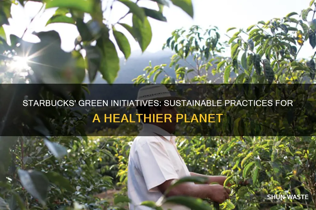 how does starbucks help the environment