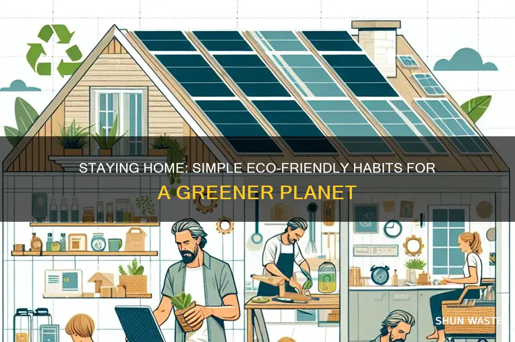 how does staying home help the environment