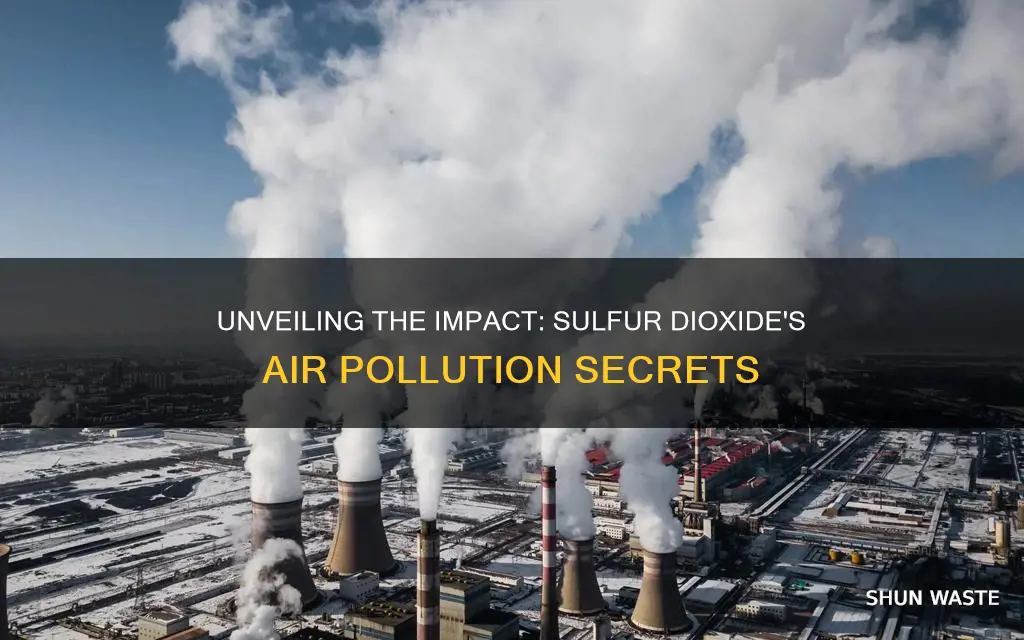 how does sulfur dioxide cause air pollution