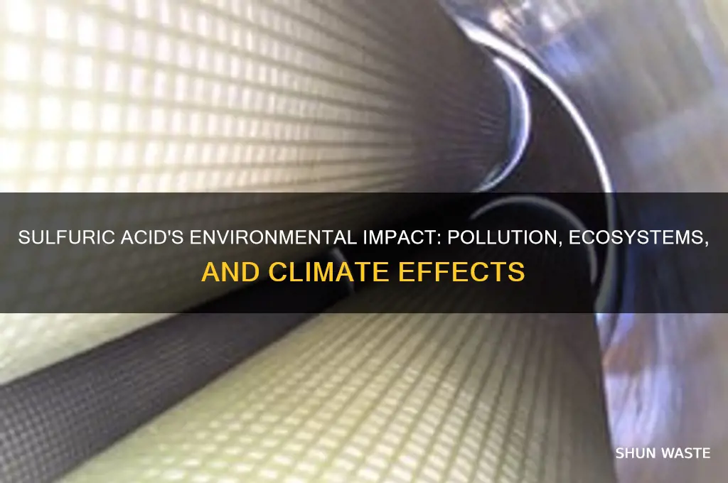 how does sulfuric acid affect the environment