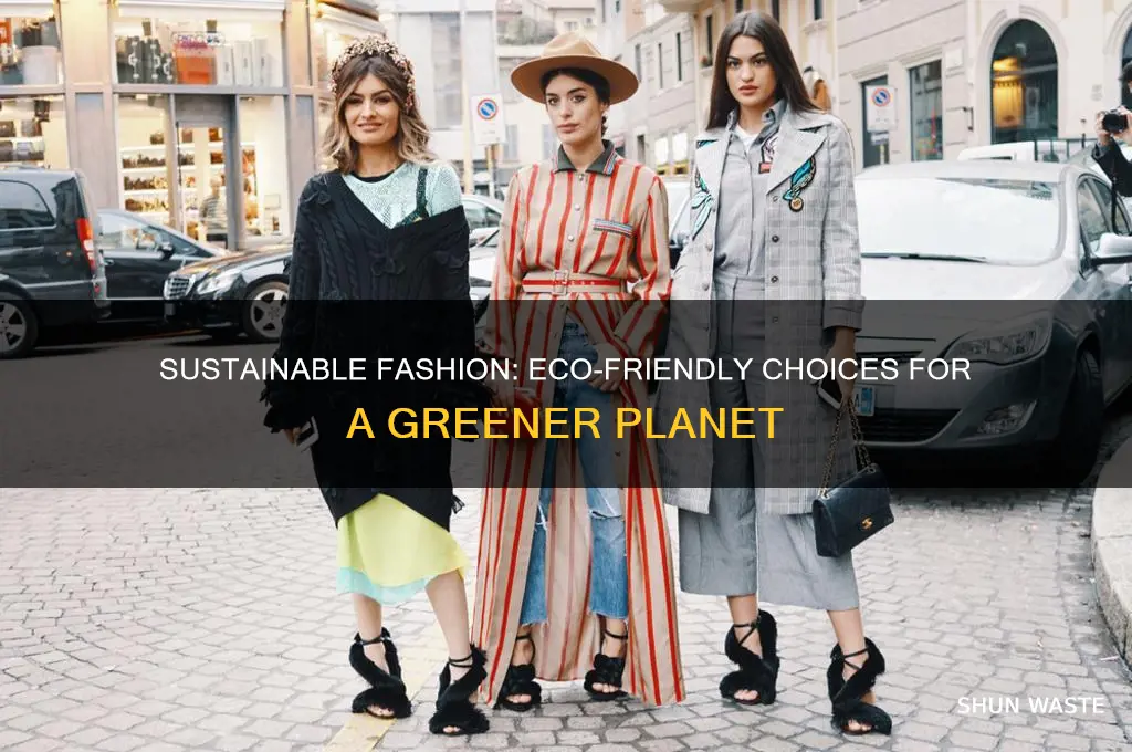 how does sustainable fashion help the environment