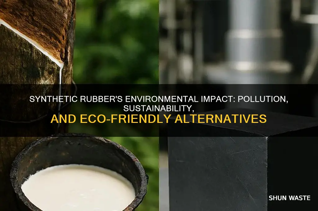 how does synthetic rubber affect the environment