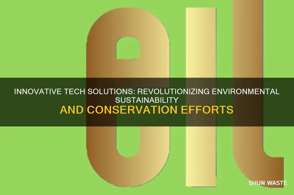 how does technology help environment