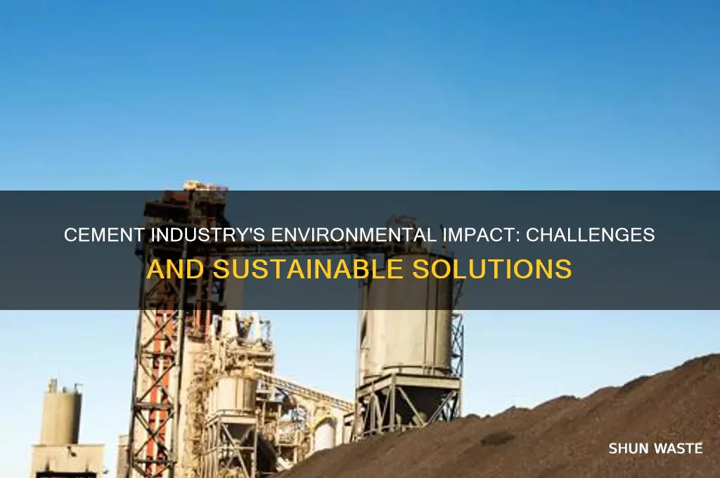 how does the cement industry affect the environment