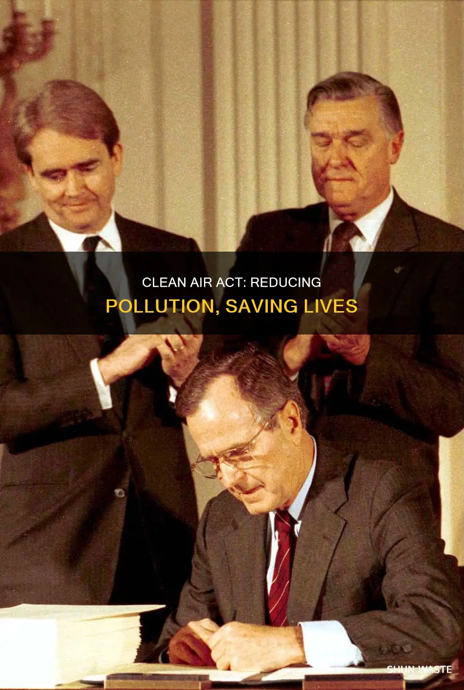 how does the clean air act reduce air pollution