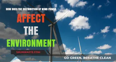 Wind Power Distribution: Environmental Impacts and Sustainable Energy Insights