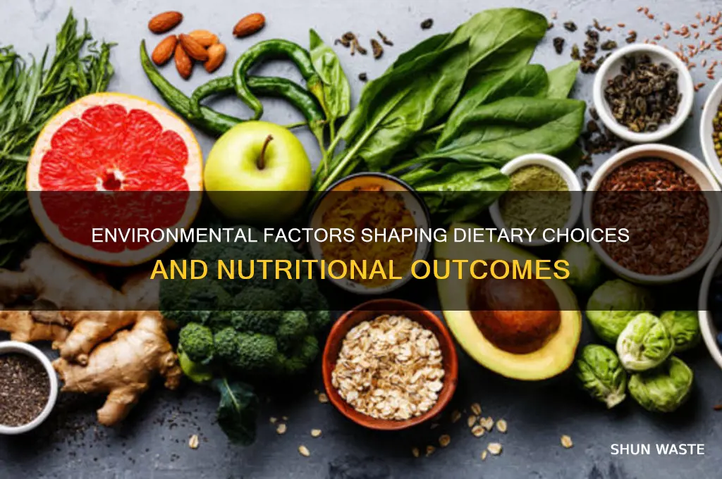 how does the environment affect diet