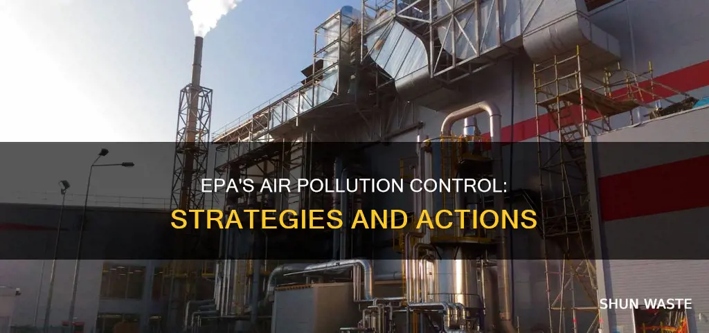 how does the epa control air pollution