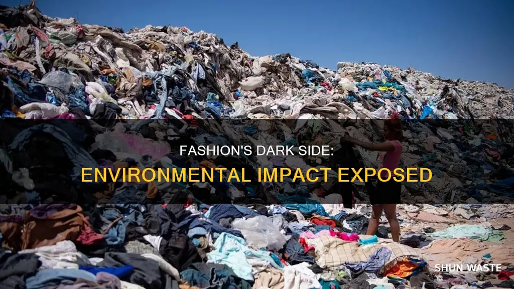 how does the fashion industry pollute