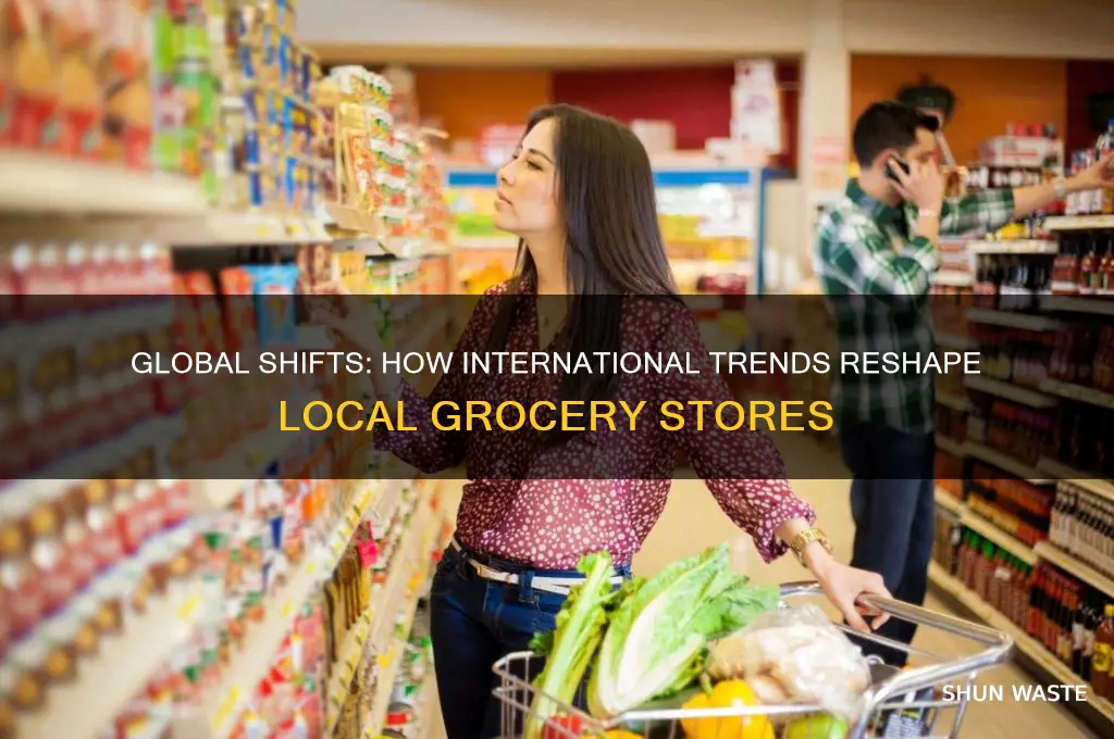how does the global business environment affect grocery stores