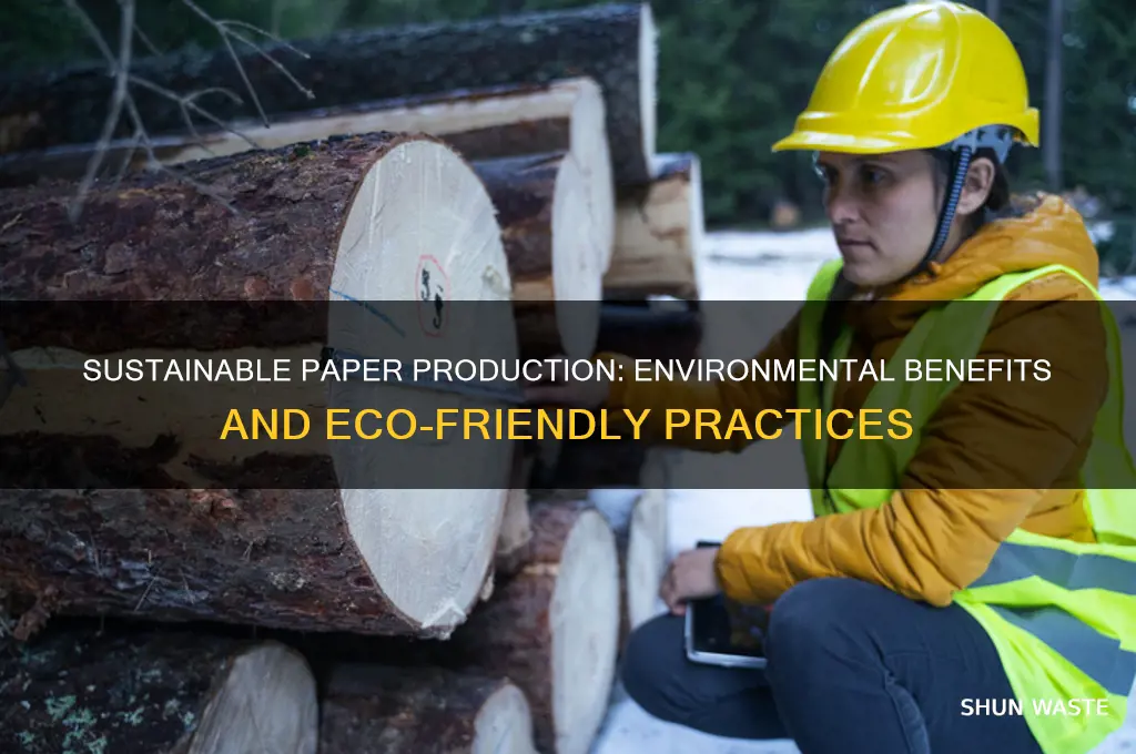 how does the paper industry help the environment