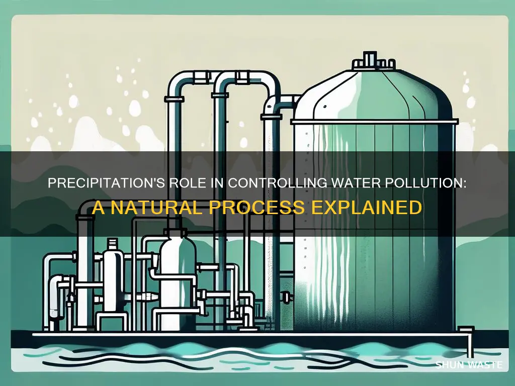 how does the precipitation process work to control water pollution