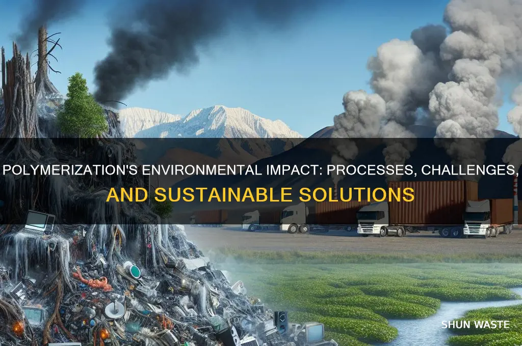 how does the process of polymerization impact the environment