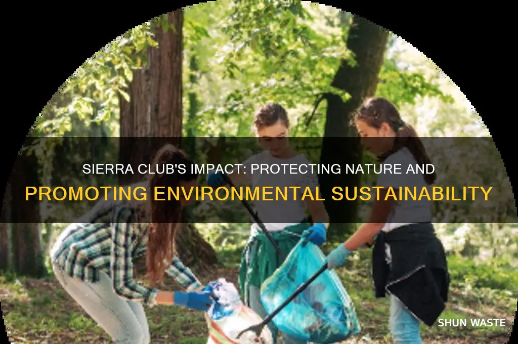 how does the sierra club help the environment