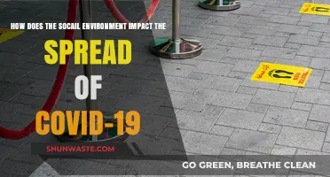Social Environment's Role in COVID-19 Transmission and Community Spread