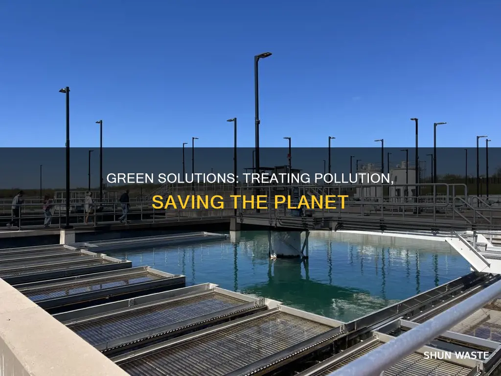 how does the solution treat the pollution