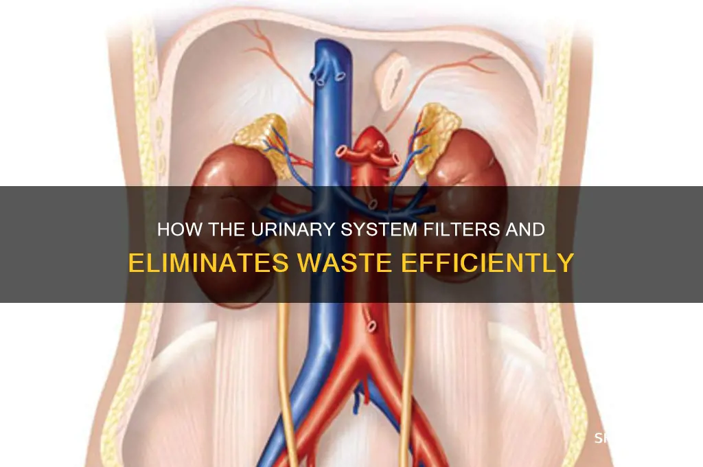 how does the urinary system excrete waste