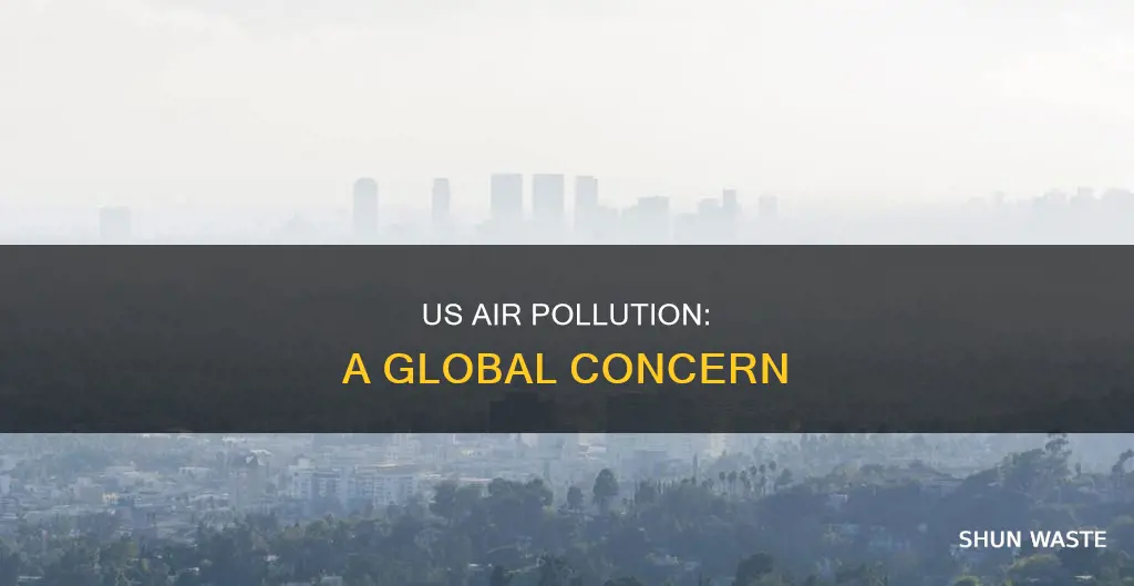 how does the us contribute to air pollution
