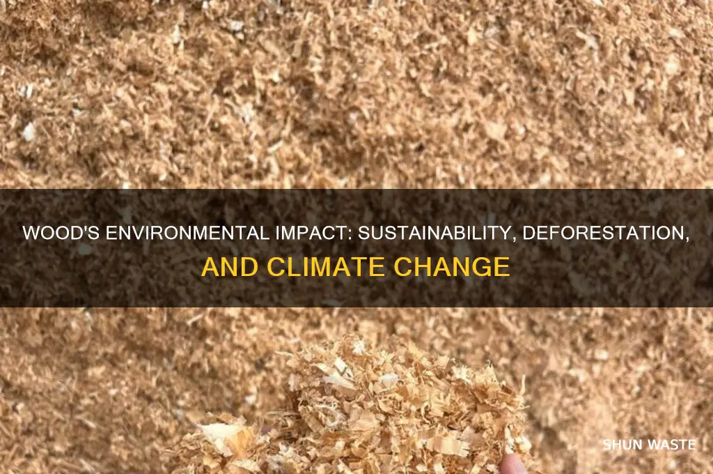 how does the use of wood affect the environment