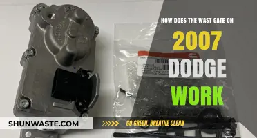 Understanding the Waste Gate Function in a 2007 Dodge