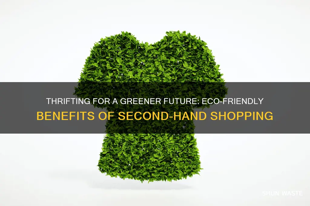 how does thrifting help the environment