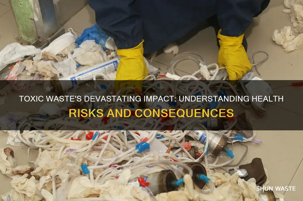 how does toxic waste affect human health