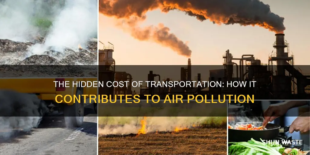 how does transport cause air pollution