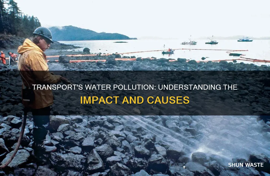 how does transport cause water pollution