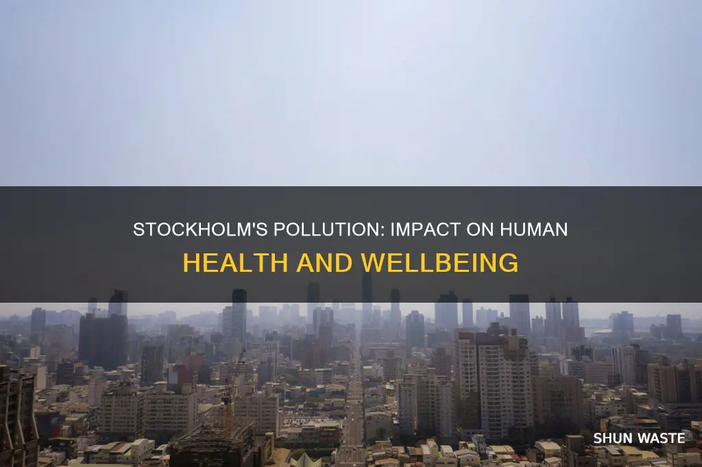 how does urban pollution affect the people of stockholm